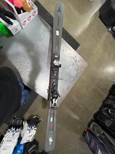 Used Atomic ADVANTAGE 90 TI Mens DH Ski/Binding Black 169 cm 11605-S000210940