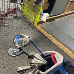 Used Ping CUSTOM JR SET Jr Package Set RH None 11 Piece 11793-S000260009