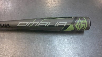 Used Louisville Slugger OM BB/SB USA 2 5/8 Bat 30" 11339-S000197188