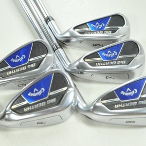 Callaway Big Bertha B21 6-PW Iron Set Regular Flex RH KBS MAX CT80 Steel #207573