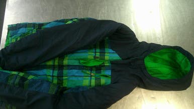 Used Columbia Outerwear Heavy Jacket Y Navy Blue XL 11868-S000066795