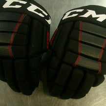 Used CCM EDGE HG Junior Gloves Black 11" 11868-S000066774