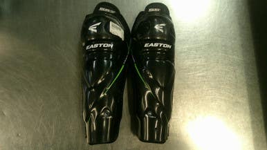 Used Easton 55S Junior Shin Guards Black 11" 11868-S000066769