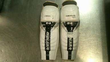 Used Bauer NEXUS 400 Junior Shin Guards White 11" 11868-S000066767