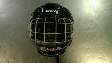 Used CCM FL40 Helmet Cage Combo Black SM 11868-S000066761