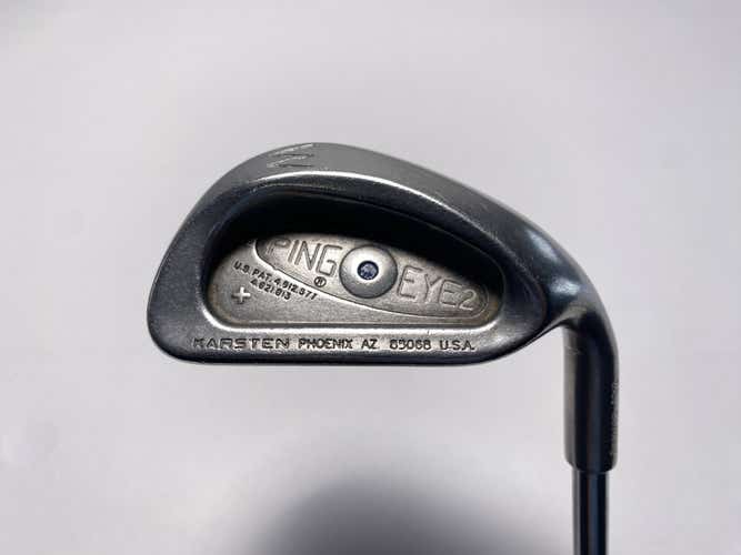 Ping Eye 2 + Pitching Wedge PW Blue Dot 1* Up ZZ Lite Stiff Steel Mens RH