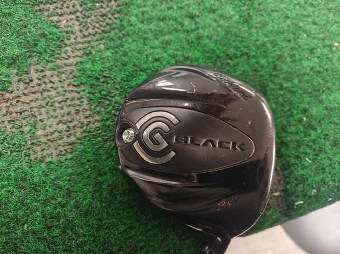 Cleveland Black Fairway 3 Wood Regular Flex Miyazaki 3G Graphite