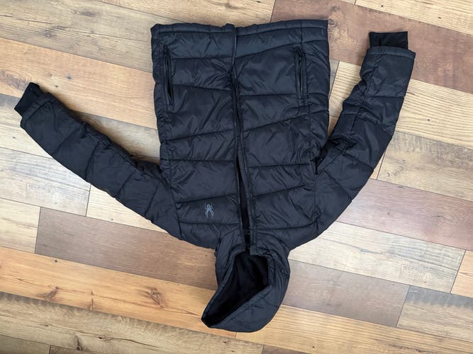 Black Kids Unisex Size 18/20 Spyder Jacket (Used)