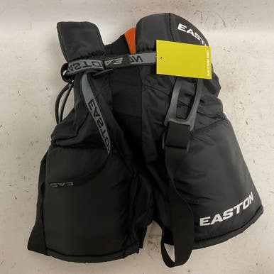 Used Easton MAKO LONG Youth Pant Black And Orange SM Tall 11855-S000195955