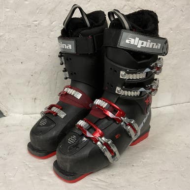 Used Alpina X5 Mens DH Ski Boot Black And Red 275 MP - M09.5 - W10.5 11855-S000195941