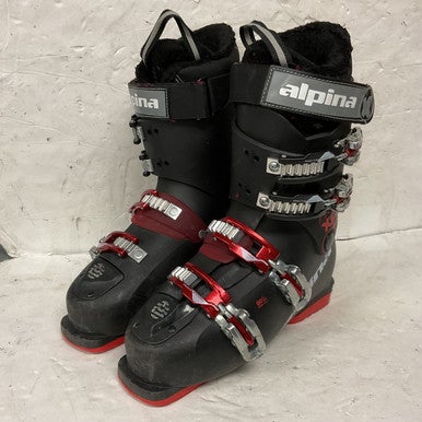 Used Alpina X5 Mens DH Ski Boot Black And Red 275 MP - M09.5 - W10.5 11855-S000195941