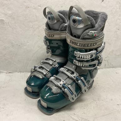 Used Dalbello ASPIRE A80 Womens DH Ski Boot Teal 245 MP - M06.5 - W07.5 11855-S000195931