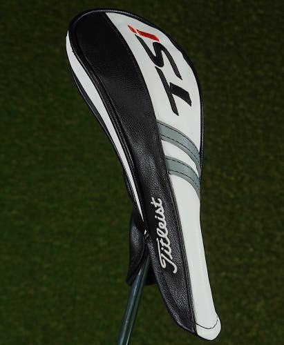 TITLEIST TSI HYBRID HEADCOVER BLACK / WHITE WITH CHANGEABLE #'S ~ LOOK!!