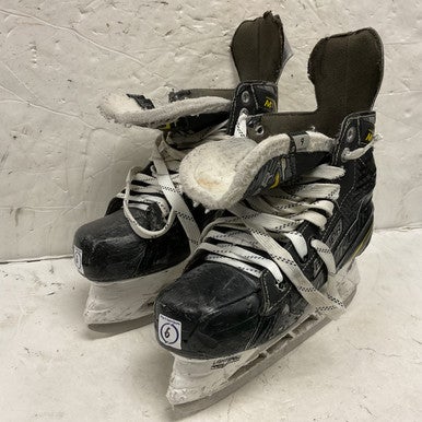 Used Bauer SUPREME M1 Senior Hockey Skate Black And Yellow Senior 6 *As-Is* 11855-S000195913