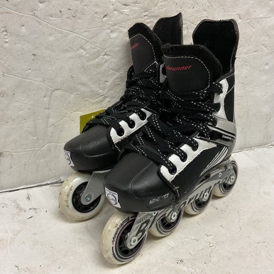 Used Bladerunner DYNAMO 1-4 Junior Rec Fitness Skates Black Adjustable 11855-S000195914