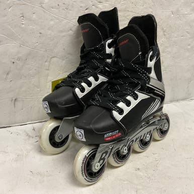 Used Bladerunner DYNAMO 1-4 Junior Rec Fitness Skates Black Adjustable 11855-S000195915