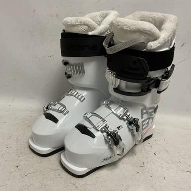 Used Alpina RUBY Womens DH Ski Boot White 245 MP - M06.5 - W07.5 11855-S000196036