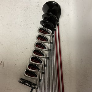 Used Wilson PROFILE 431SS Mens Package Set RH Black And Red 10 Piece 11855-S000196034