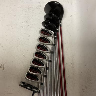 Used Wilson PROFILE 431SS Mens Package Set RH Black And Red 10 Piece 11855-S000196034