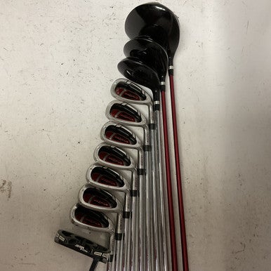 Used Wilson PROFILE 431SS Mens Package Set RH Black And Red 10 Piece 11855-S000196034