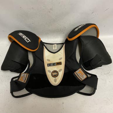 Used CCM 452 TACKS Senior Shoulder Pads LG 11855-S000196027