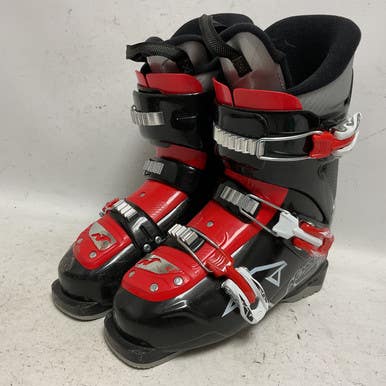 Used Nordica FIREARROW TEAM 3 Boys DH Ski Boot Black And Red 245 MP - M06.5 - W07.5 11855-S000196002