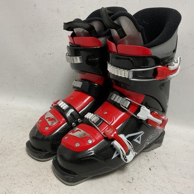 Used Nordica FIREARROW TEAM 3 Boys DH Ski Boot Black And Red 245 MP - M06.5 - W07.5 11855-S000196002