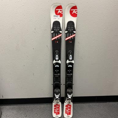 Used Rossignol STAR WARS Boys DH Ski/Binding White/Black/Red 116 cm 11855-S000195985