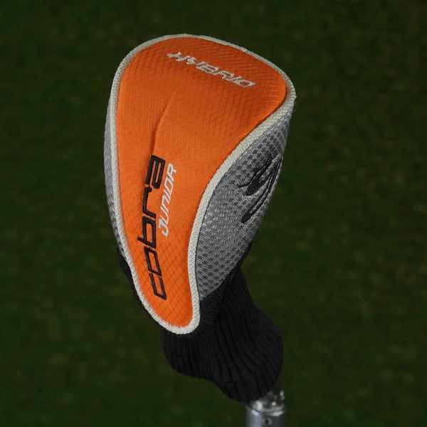 KING COBRA JUNIOR HYBRID HEADCOVER ORANGE / BLACK / GRAY ~ LOOK!!