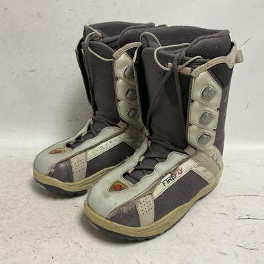 Used Firefly Womens Snowboard Boots Grey Senior 8.5 11855-S000195897