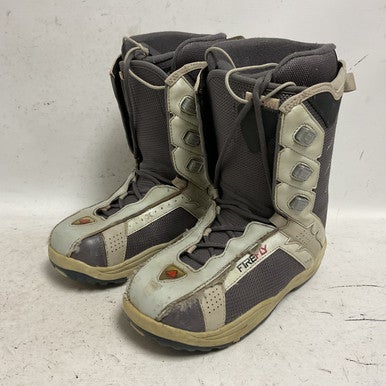 Used Firefly Womens Snowboard Boots Grey Senior 8.5 11855-S000195897