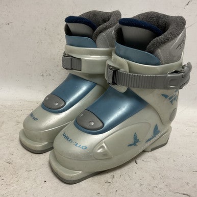Used Dalbello CX1 Boys DH Ski Boot Grey And Navy Blue 185 MP - Y12 11855-S000195888