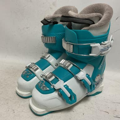 Used Tecnica SHEEVA JT3 Girls DH Ski Boot Teal 215 MP - J03 11855-S000195901