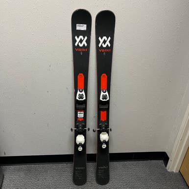 Used Volkl MANTRA JR Boys DH Ski/Binding Black And Red 128 cm 11855-S000195905