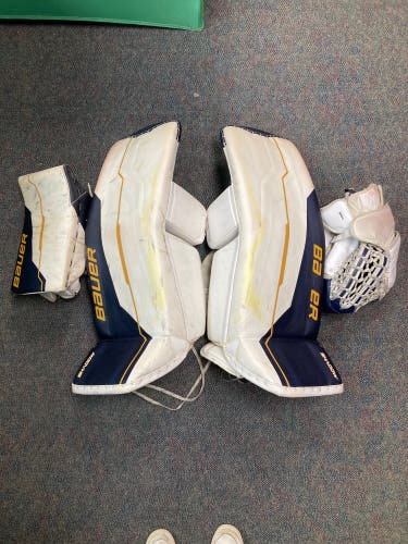 Senior Bauer Supreme Shadow Goalie Set | 35"+ Regular