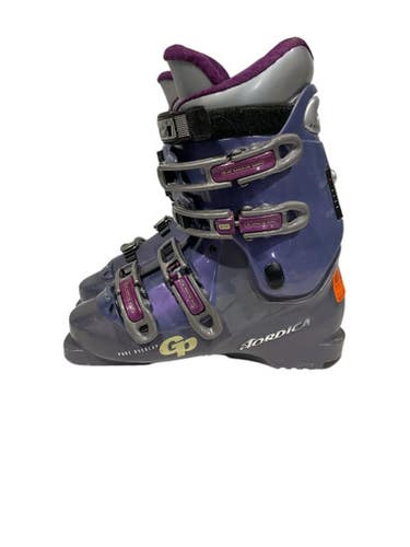 Used Nordica GP PURE OVERLAP Womens DH Ski Boot Purple 265 MP - M08.5 - W09.5 11847-S000031590