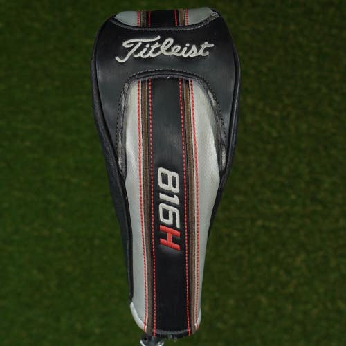 TITLEIST 816H HYBRID HEADCOVER BLACK / GRAY / RED WITH CHANGABLE #'S ~ LOOK!!