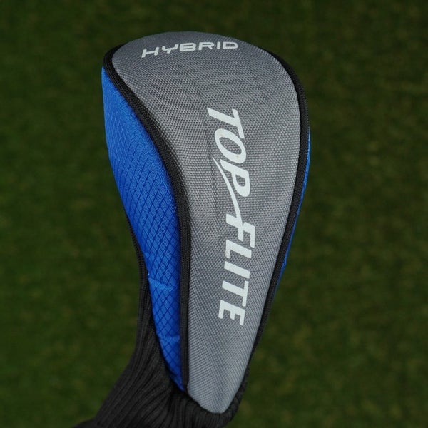 TOP FLITE HYBRID HEADCOVER BLUE / BLACK / GRAY ~ LOOK!!