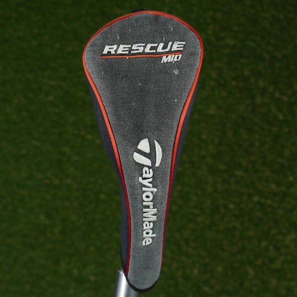 TAYLORMADE RESCUE MID 2 HYBRID HEADCOVER 2H BLACK / RED ~ LOOK!!