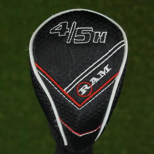 RAM 4 / 5 HYBRID HEADCOVER 4H / 5H BLACK / WHITE / RED ~ LOOK!!