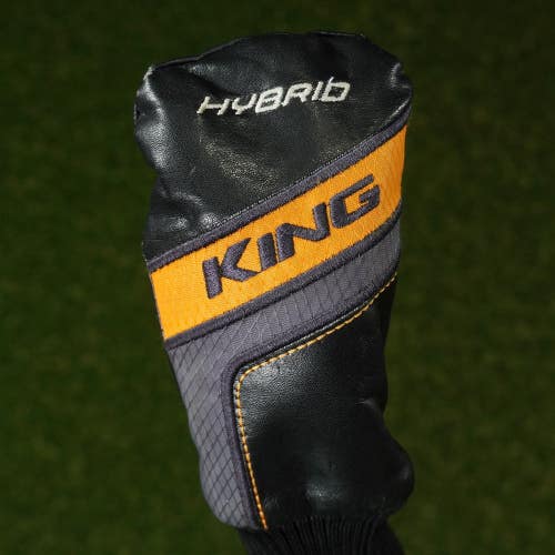 COBRA KING HYBRID HEADCOVER SOCK ORANGE / BLACK / GRAY ~ LOOK!!