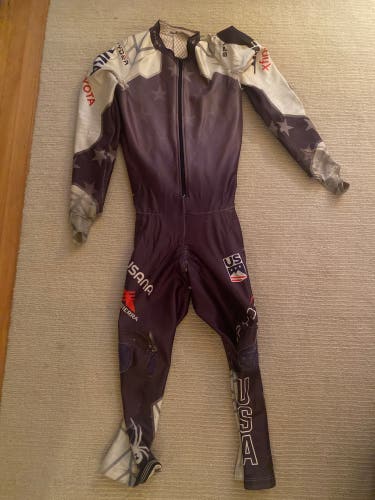 Men's XL Spyder U.S. Ski Team Ski Suit (Used) FIS Legal