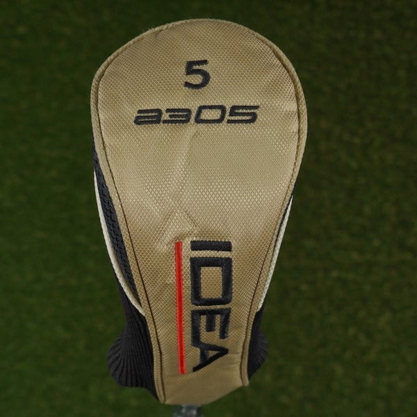 ADAMS IDEA A3OS 5 HYBRID HEADCOVER 5H GOLD / BLACK ~ LOOK!!
