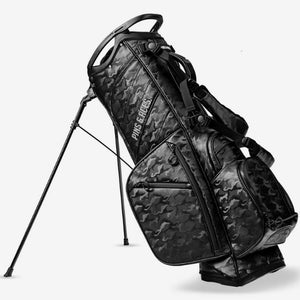 Pins & Aces Player Preferred Stand Bag (5-way top, Black Camo) Golf 2025 NEW