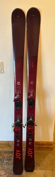 Women's 2024 HEAD 163 cm Total Joy All Mountain Skis With Bindings (Used)