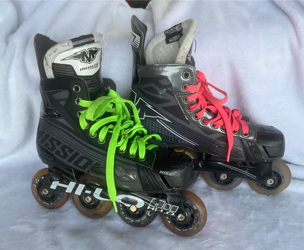 Mission Inhaler DS7 Inline Skates Wide Width Size 6 (Used)