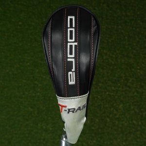 COBRA T-RAIL HYBRID HEADCOVER BLACK / RED / WHITE WITH CHANGEABLE #'S ~ LOOK!!