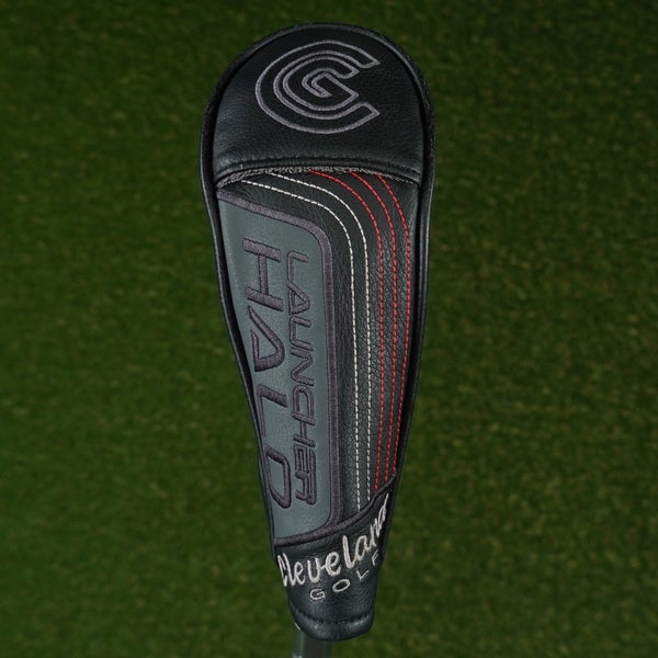CLEVELAND LAUNCHER HALO HYBRID HEADCOVER BLACK / GRAY W/ CHANGEABLE #'S ~ LOOK!!