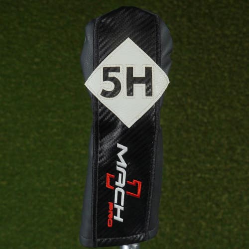 ORLIMAR MACH 1 PRO 5 HYBRID HEADCOVER 5H BLACK / WHITE ~ LOOK!!