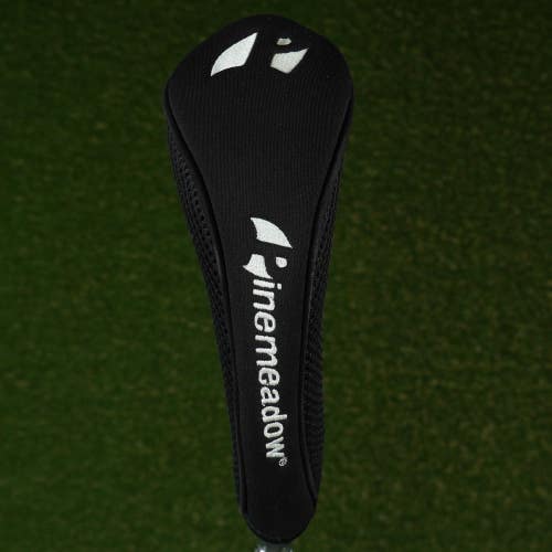 PINEMEADOW GOLF HYBRID HEADCOVER BLACK / WHITE ~ LOOK!!